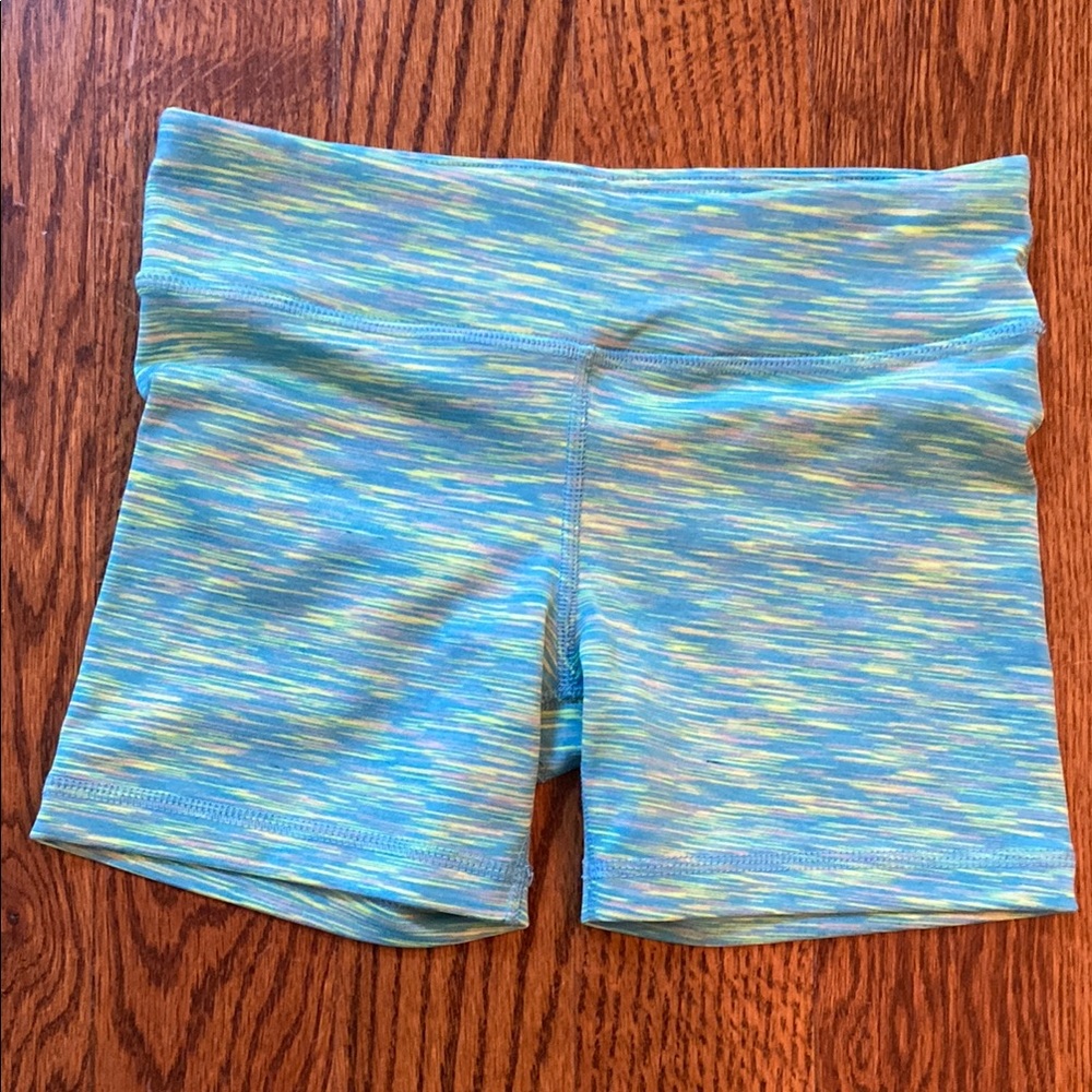 90 Degree by Reflex girls tumbling yoga shorts